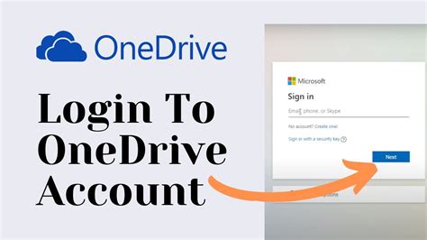 one drive login